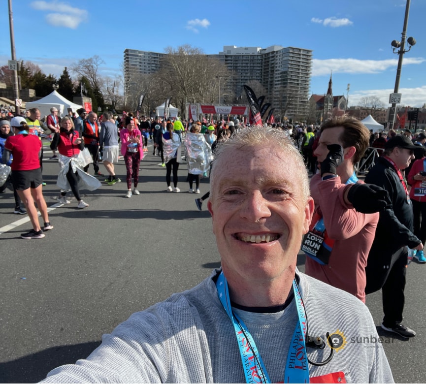 Bill Selfie at Love Run Finish